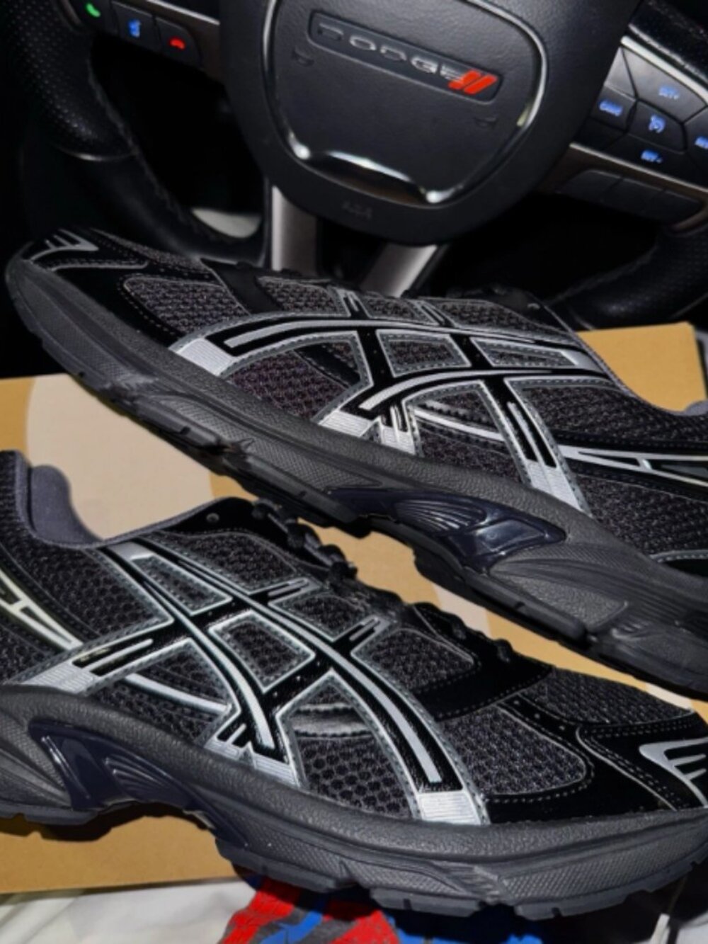 Men’s ASICS Gel-1130 Black Pure Silver